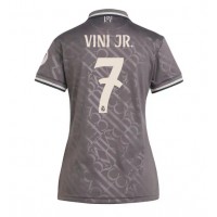 Camiseta Real Madrid Vinicius Junior #7 Tercera Equipación Replica 2024-25 para mujer mangas cortas